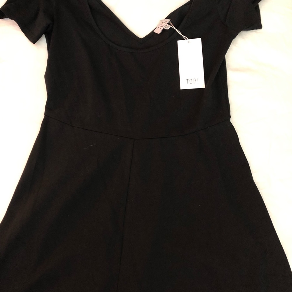 Brand new tobi black romper